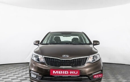 KIA Rio III рестайлинг, 2017 год, 1 399 377 рублей, 2 фотография