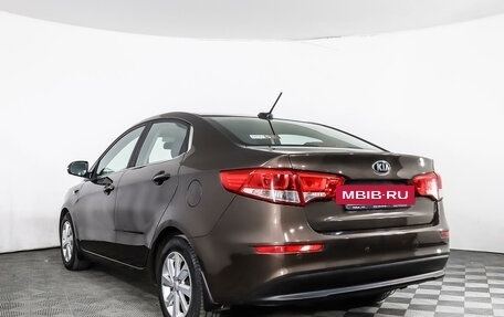 KIA Rio III рестайлинг, 2017 год, 1 399 377 рублей, 7 фотография