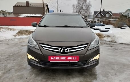 Hyundai Solaris II рестайлинг, 2015 год, 850 000 рублей, 6 фотография