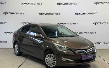 Hyundai Solaris II рестайлинг, 2015 год, 1 100 000 рублей, 3 фотография