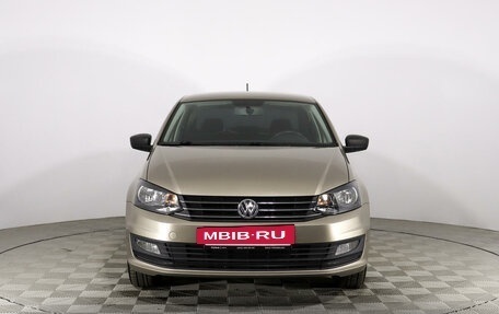 Volkswagen Polo VI (EU Market), 2016 год, 1 330 000 рублей, 2 фотография