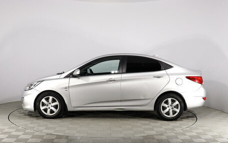 Hyundai Solaris II рестайлинг, 2012 год, 1 043 000 рублей, 4 фотография