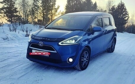 Toyota Sienta II, 2017 год, 1 399 000 рублей, 11 фотография