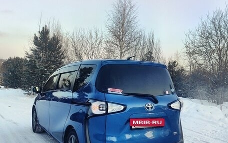 Toyota Sienta II, 2017 год, 1 399 000 рублей, 12 фотография