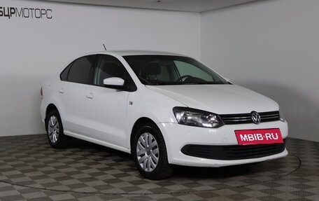 Volkswagen Polo VI (EU Market), 2014 год, 969 990 рублей, 3 фотография