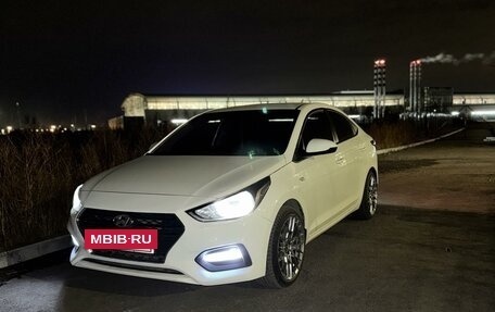 Hyundai Solaris II рестайлинг, 2017 год, 1 500 000 рублей, 4 фотография