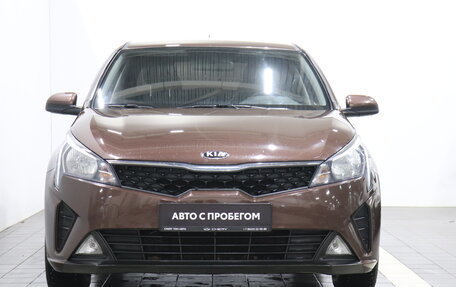 KIA Rio IV, 2021 год, 1 668 000 рублей, 2 фотография