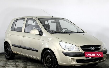 Hyundai Getz I рестайлинг, 2009 год, 599 000 рублей, 3 фотография