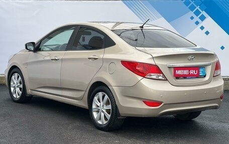 Hyundai Solaris II рестайлинг, 2011 год, 900 000 рублей, 7 фотография