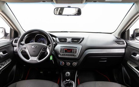 KIA Rio III рестайлинг, 2015 год, 1 068 000 рублей, 14 фотография