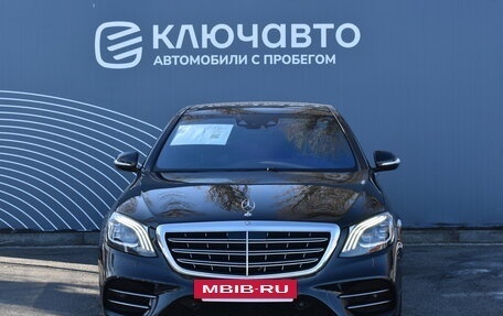 Mercedes-Benz S-Класс, 2018 год, 6 500 000 рублей, 3 фотография