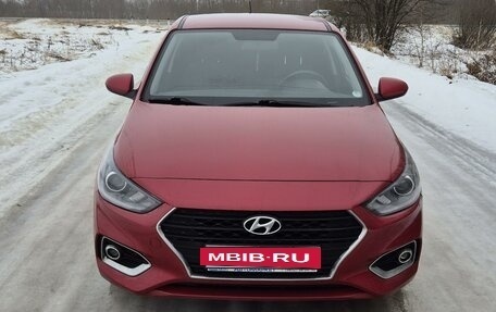 Hyundai Solaris II рестайлинг, 2017 год, 980 000 рублей, 11 фотография