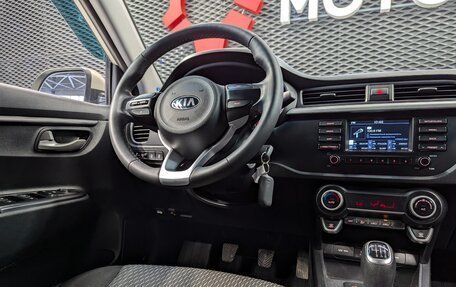 KIA Rio IV, 2019 год, 1 395 000 рублей, 32 фотография