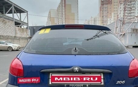 Peugeot 206, 2001 год, 450 000 рублей, 5 фотография