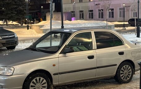 Hyundai Accent II, 2003 год, 420 000 рублей, 1 фотография