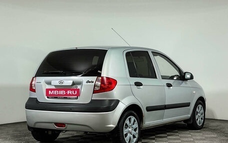 Hyundai Getz I рестайлинг, 2008 год, 686 000 рублей, 5 фотография