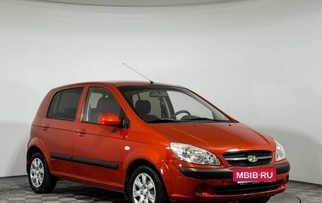 Hyundai Getz I рестайлинг, 2009 год, 737 800 рублей, 2 фотография