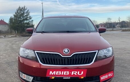 Skoda Rapid I, 2016 год, 1 250 000 рублей, 1 фотография