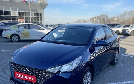 Hyundai Solaris II рестайлинг, 2021 год, 1 620 000 рублей, 1 фотография