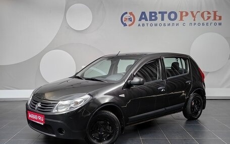 Renault Sandero I, 2010 год, 348 000 рублей, 1 фотография