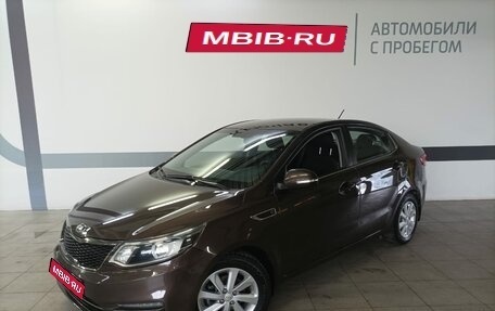 KIA Rio III рестайлинг, 2015 год, 1 400 000 рублей, 1 фотография