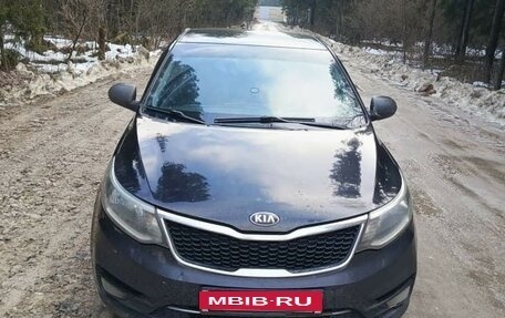 KIA Rio III рестайлинг, 2015 год, 595 000 рублей, 1 фотография