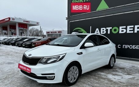 KIA Rio III рестайлинг, 2016 год, 862 000 рублей, 1 фотография