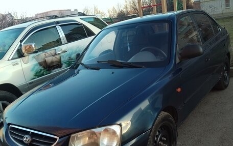 Hyundai Accent II, 2007 год, 435 000 рублей, 1 фотография