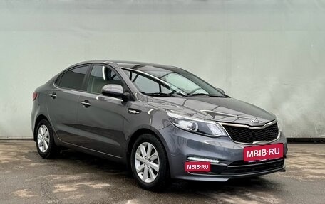 KIA Rio III рестайлинг, 2016 год, 1 248 000 рублей, 2 фотография