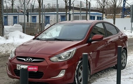 Hyundai Solaris II рестайлинг, 2011 год, 628 000 рублей, 1 фотография