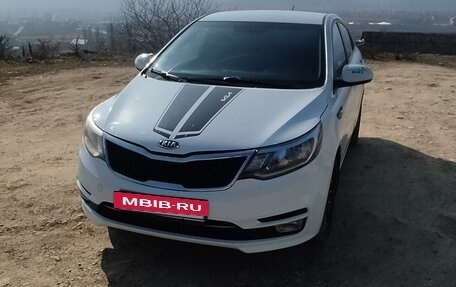 KIA Rio III рестайлинг, 2016 год, 880 000 рублей, 2 фотография