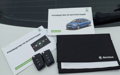 Skoda Rapid I, 2017 год, 1 100 000 рублей, 3 фотография