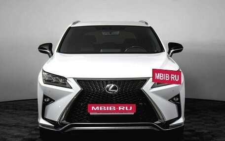 Lexus RX IV рестайлинг, 2016 год, 3 990 000 рублей, 2 фотография