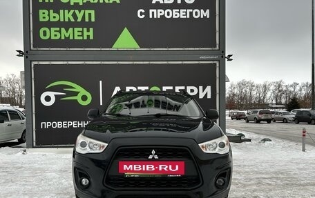 Mitsubishi ASX I рестайлинг, 2013 год, 885 000 рублей, 2 фотография