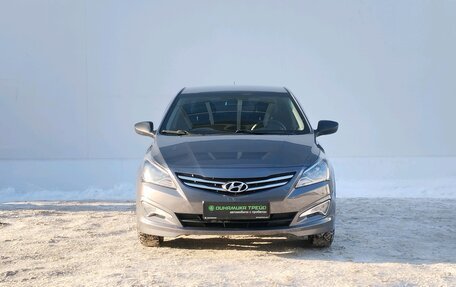 Hyundai Solaris II рестайлинг, 2015 год, 1 035 000 рублей, 2 фотография