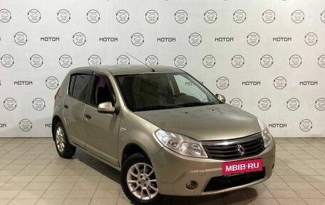 Renault Sandero I, 2010 год, 565 000 рублей, 1 фотография