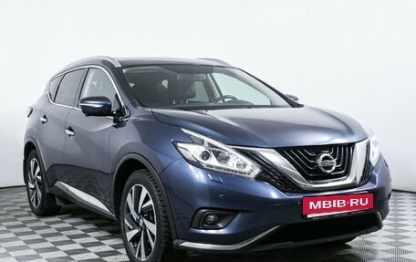 Nissan Murano, 2019 год, 3 127 000 рублей, 3 фотография