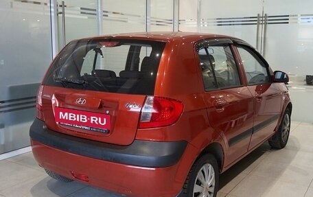 Hyundai Getz I рестайлинг, 2008 год, 545 000 рублей, 4 фотография