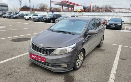 KIA Rio III рестайлинг, 2015 год, 1 095 000 рублей, 1 фотография