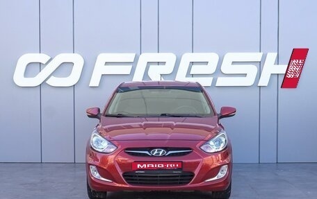 Hyundai Solaris II рестайлинг, 2012 год, 780 000 рублей, 3 фотография