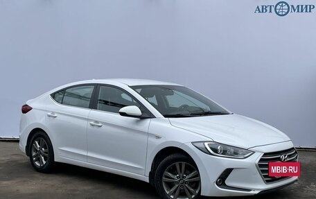 Hyundai Elantra VI рестайлинг, 2017 год, 1 370 000 рублей, 3 фотография