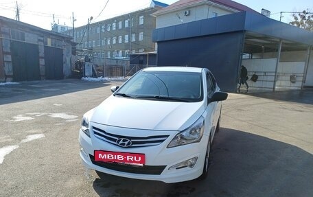 Hyundai Solaris II рестайлинг, 2014 год, 1 050 000 рублей, 15 фотография