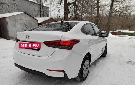 Hyundai Solaris II рестайлинг, 2017 год, 1 100 000 рублей, 10 фотография