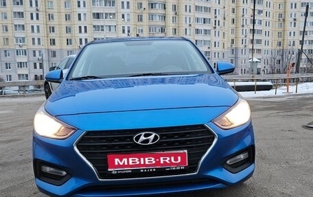 Hyundai Solaris II рестайлинг, 2017 год, 1 590 000 рублей, 1 фотография