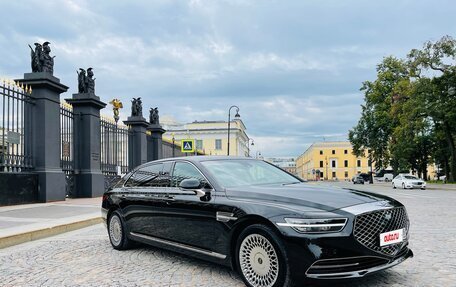 Genesis G90 I рестайлинг, 2021 год, 7 990 000 рублей, 3 фотография