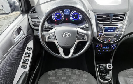 Hyundai Solaris II рестайлинг, 2014 год, 993 000 рублей, 14 фотография