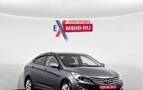 Hyundai Solaris II рестайлинг, 2014 год, 993 000 рублей, 2 фотография