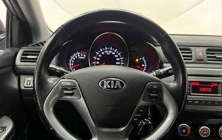 KIA Rio III рестайлинг, 2016 год, 1 190 000 рублей, 22 фотография