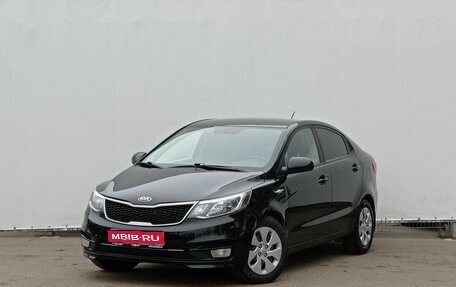 KIA Rio III рестайлинг, 2016 год, 1 020 000 рублей, 1 фотография