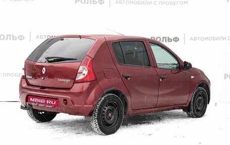 Renault Sandero I, 2011 год, 362 600 рублей, 5 фотография